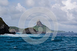 Fernando de Noronha archipelago in southeastern Brazil