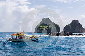 Fernando de Noronha archipelago in southeastern Brazil.