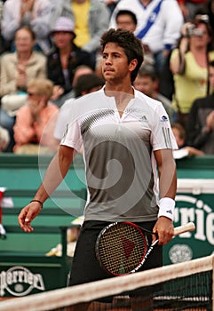 Fernando Verdasco at Roland Garros