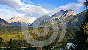 Fernpass Zugspitzblick from Austria