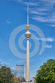 The Fernsehturm, Berlins highest building