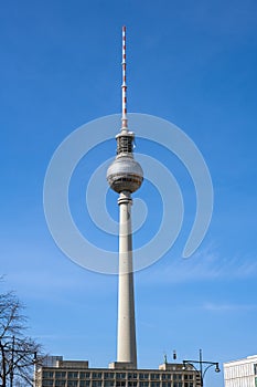 The Fernsehturm, Berlins highest building