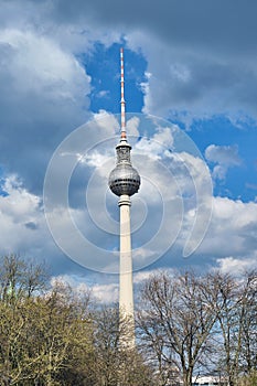 The Fernsehturm, Berlins highest building