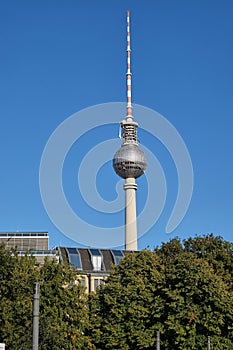 The Fernsehturm, Berlins highest building