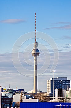 Fernsehturm tower in Berlin, Germany