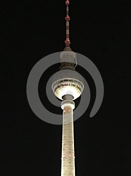 Fernsehturm transmission tower in Berlin