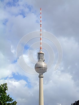 Fernsehturm (TV Tower) in Alexanderplatz, Berlin