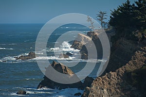 Ferocious sea on the Oregon Coastline