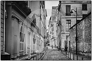 Ferou street in Paris, France