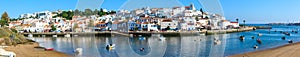 Ferragudo fishing village, Algarve, Portugal.