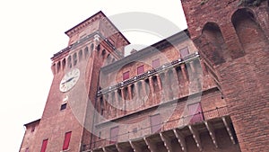 Ferrara castle broll detail 6