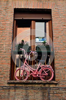 Ferrara, Italy. The City of Bikes photo