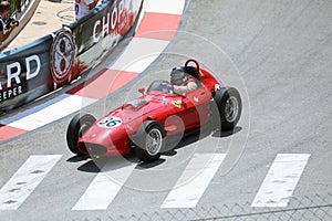 Ferrari 246 Dino Classic Old Red Racing Car