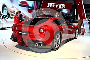 The Ferrari F12 berlinetta