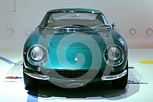 Ferrari 275 GTB4, year 1966, front detail