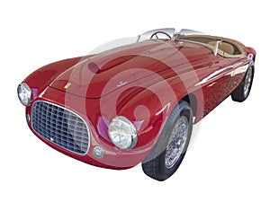 Ferrari 166 MM Barchetta, isolated