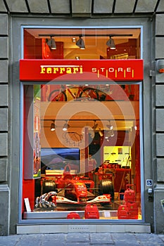 Ferrari store in Italy