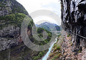 Ferrata della memoria area of Villanova photo