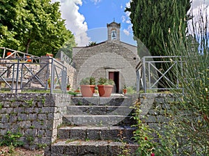 Ferrazzano - Facciata della Chiesa di Sant`Onofrio