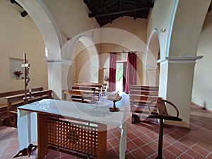 Ferrazzano - Interno della Chiesa di Sant`Onofrio
