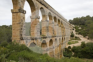 Roman Aqueduct in Tarragona photo