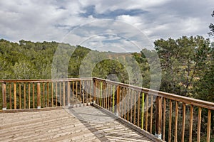 The Ferreres Aqueduct viewpoint