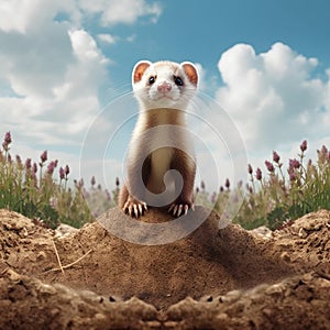 Ferret In The Field: A Neo-concrete Earthwork In Uhd