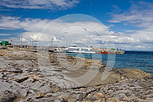 Ferries at Inisheer