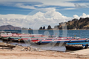 Ferries at Lake Titicaca