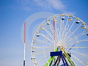 Ferris or big wheel