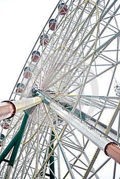 Ferris wheel in amusement park. Georgia.