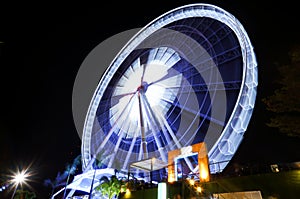 Ferris wheel in bangkok