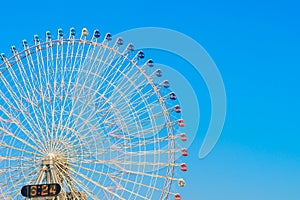 ..Ferris Wheel with Blue Sky