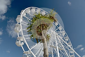 Ferris wheel on Bournemouth promenade, Dorset