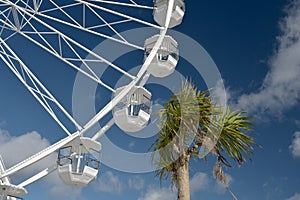 Ferris wheel on Bournemouth promenade, Dorset