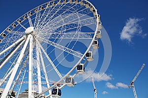 Ferris wheel in the Brisbane