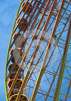 Ferris Wheel Buckets at Carnival