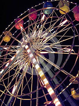 Ferris wheel at carnival