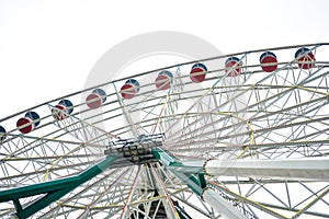 Ferris wheel. carousel. Georgia.