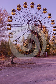 The Ferris wheel of Chernobyl