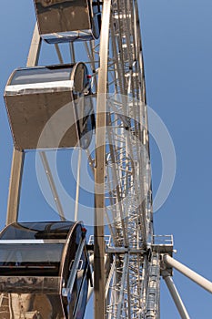 Ferris wheel close - up