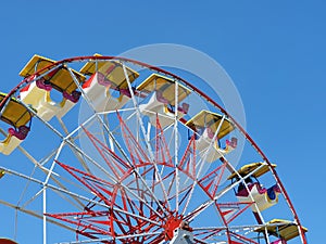 Ferris wheel close up picture