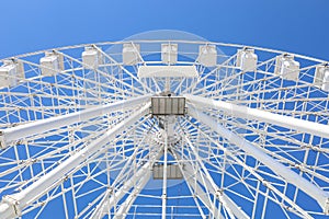 Ferris wheel close up picture