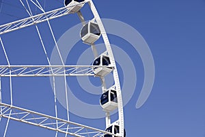Ferris Wheel with Enclosed Gondolas photo
