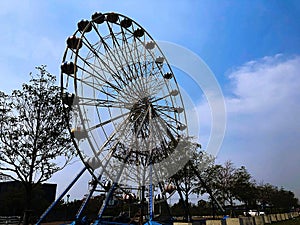 Ferris wheel at a fun fair