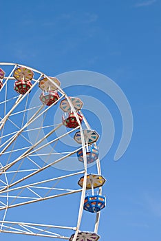 Ferris wheel gondola carriages photo