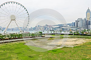 Ferris wheel in Hong Kong