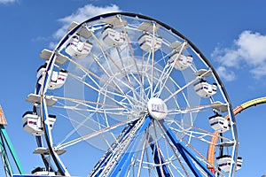 Ferris Wheel at Kemah Boardwalk, in Kemah, near Houston, Texas