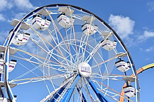 Ferris Wheel at Kemah Boardwalk, in Kemah, near Houston, Texas