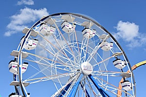 Ferris Wheel at Kemah Boardwalk, in Kemah, near Houston, Texas